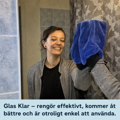 Glas Klar - Skinande rent med bara vatten